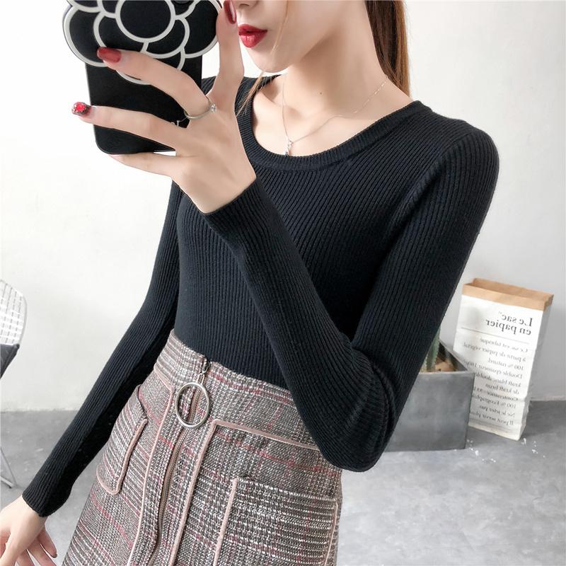 Women's Sweaters Spring And Autumn Slim Fit Inner Wear Long Sleeve Western Style Bottoming Sweater Top Winter Round Neck, Green
Women's Sweaters Spring And Autumn Slim Fit Inner Wear Long Sleeve Western Style Bottoming Sweater Top Winter Round Neck, Green