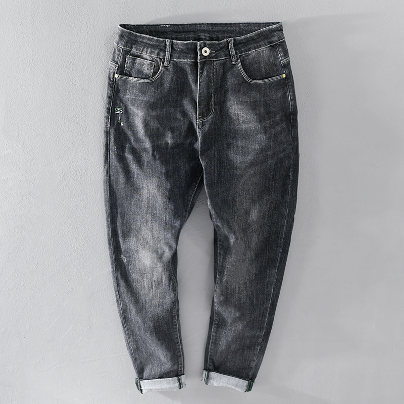 New 2021 Primavera e Vero Tornozelo-comprimento Estiramento Algodo De Brim Masculino Marca Casual Calas Para Homem Preto Roupas 8kgn, Black
New 2021 Primavera e Vero Tornozelo-comprimento Estiramento Algodo De Brim Masculino Marca Casual Calas Para Homem Preto Roupas 8kgn, Black