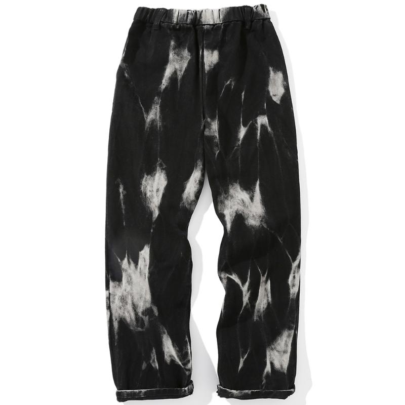 Women's Pants & Capris Y2k Tie Dye Print Style Denim Baggy Elastic Waist Straight Trousers High Street Punk Cool Streetwear, Black;white
Women's Pants & Capris Y2k Tie Dye Print Style Denim Baggy Elastic Waist Straight Trousers High Street Punk Cool Streetwear, Black;white