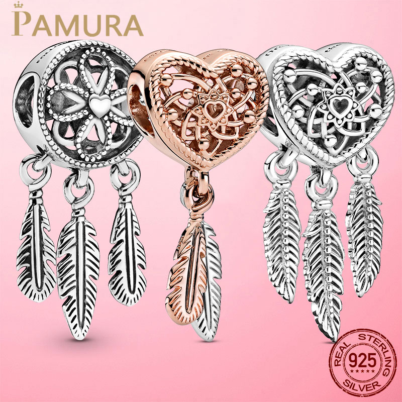 Hot Sale 925 Sterling Silver Spiritual Dreamcatcher Charm Feather Beads fit Original Pandora Bracelet Silver 925 Jewelry10, Bronze;silver
Hot Sale 925 Sterling Silver Spiritual Dreamcatcher Charm Feather Beads fit Original Pandora Bracelet Silver 925 Jewelry10, Bronze;silver