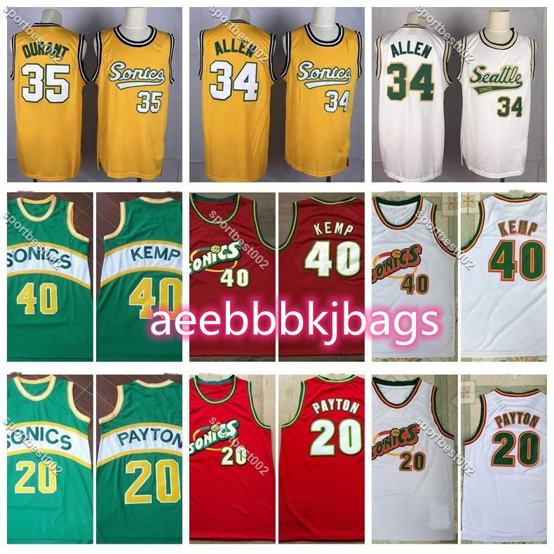 Retro Mens The Glove Gary 20 Payton Vintage Ray 34 Allen Reign Man Shawn 40 Kemp Throwback Basketball jerseys, Black;red
Retro Mens The Glove Gary 20 Payton Vintage Ray 34 Allen Reign Man Shawn 40 Kemp Throwback Basketball jerseys, Black;red