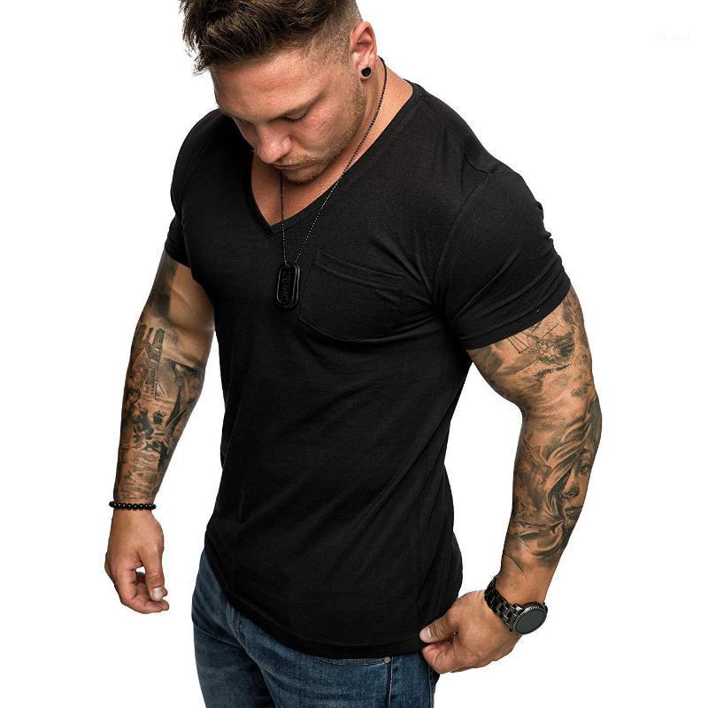Men's T-Shirts 2021 Arrival Solid Men T-shirt Casual V-neck Short Sleeve Male Tshirt Fashion Streetwear Mens Tees Drop, Gray
Men's T-Shirts 2021 Arrival Solid Men T-shirt Casual V-neck Short Sleeve Male Tshirt Fashion Streetwear Mens Tees Drop, Gray