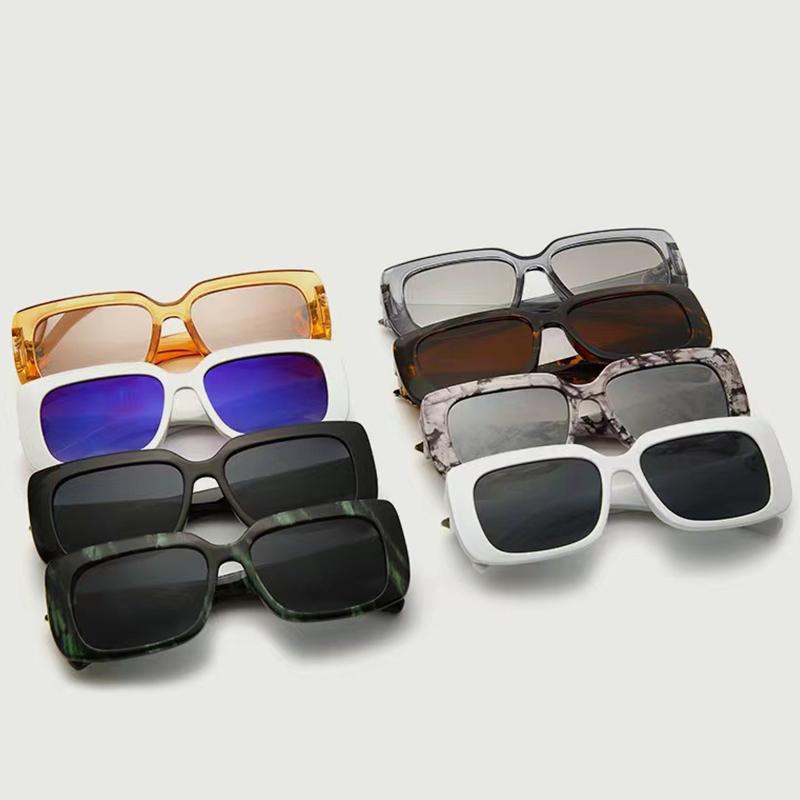 Sunglasses Retro Square Small Frame Men Women Fashion Designer Outdoor Sports Street Shooting Glasses UV400