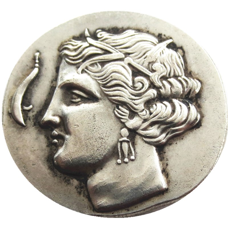 G(22) Greece Ancient Silver Plated Craft Copy Coins metal dies manufacturing factory Price
G(22) Greece Ancient Silver Plated Craft Copy Coins metal dies manufacturing factory Price