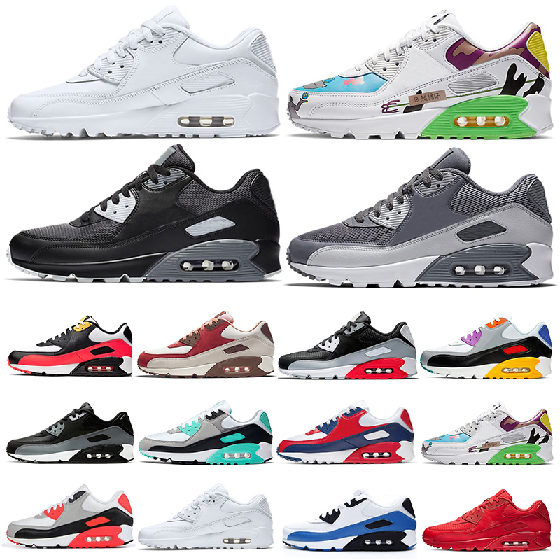 2022 Men Classic 90 Mens and women Running Shoes Sports Trainer Cushion Surface Breathable Sport Sneakers shoes 36-46, Color 8
2022 Men Classic 90 Mens and women Running Shoes Sports Trainer Cushion Surface Breathable Sport Sneakers shoes 36-46, Color 8