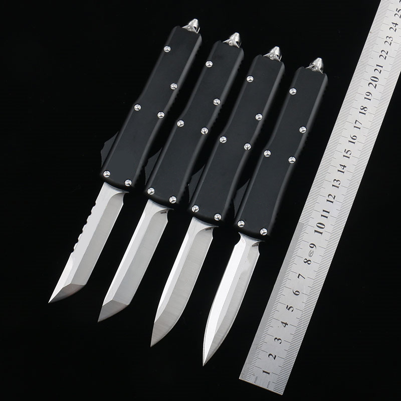 High quality UTX85 Automatic Knives Combat tactical knife T6-6061 aviation aluminum alloy handle D2 steel blade Outdoor Survival EDC Tool
High quality UTX85 Automatic Knives Combat tactical knife T6-6061 aviation aluminum alloy handle D2 steel blade Outdoor Survival EDC Tool