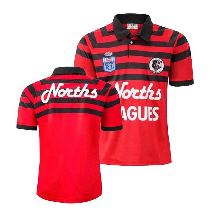 1991 Northern Sydney Bear Retro rugby Jersey 91 Home Training MEN's Jersey size S-5XL, Black
1991 Northern Sydney Bear Retro rugby Jersey 91 Home Training MEN's Jersey size S-5XL, Black
