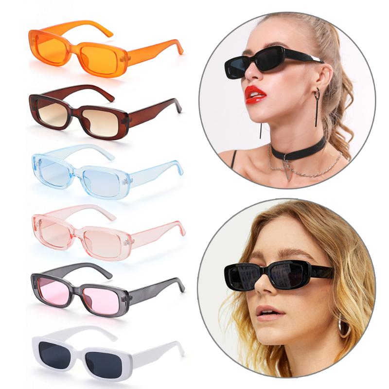 Sunglasses Women Fashion Retro Small Rectangle Sun Glasses UV 400 Protection Eyewear Trendy Punk Streetwear
Sunglasses Women Fashion Retro Small Rectangle Sun Glasses UV 400 Protection Eyewear Trendy Punk Streetwear
