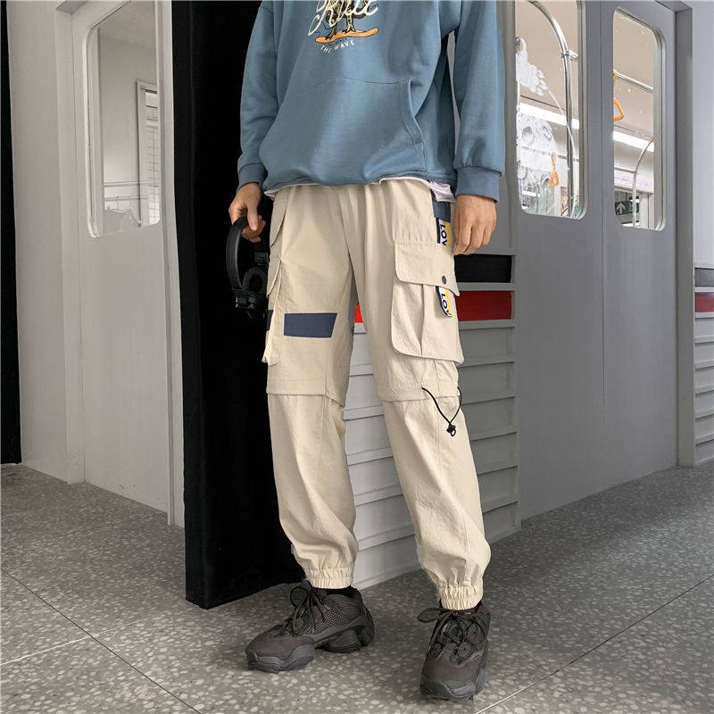 2021 New Men's Fashion Trend Hip-hop Style Casual Pants Loose Apricot/black Color Trousers Streetwear Jogger Sweatpants M-2xl Kuh8
2021 New Men's Fashion Trend Hip-hop Style Casual Pants Loose Apricot/black Color Trousers Streetwear Jogger Sweatpants M-2xl Kuh8