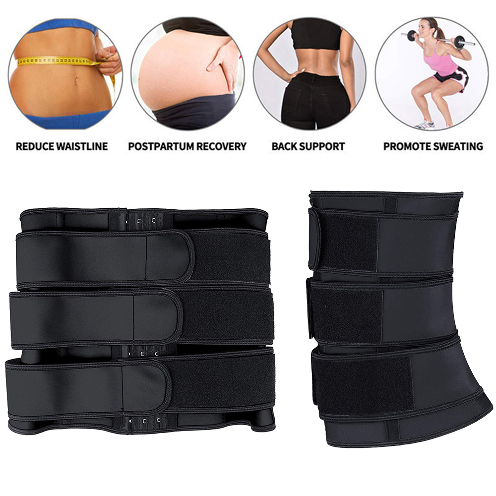 Neoprene Waist Trainer Women Corsets Sweat Belts For Women Corset Tummy Body Shaper Fitness Modeling Strap Waste Trainer faja 210305