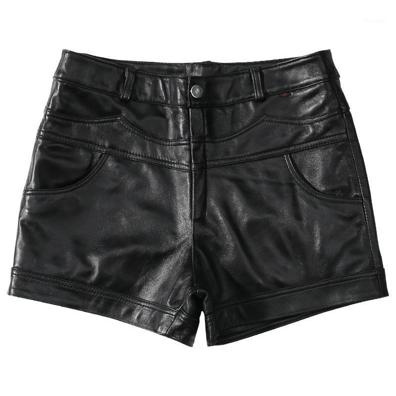 Women' Shorts 20120 Autumn High Waist Leather Tight Sexy Black Women Ladies Genuine Mini Short Girls Vintage
Women' Shorts 20120 Autumn High Waist Leather Tight Sexy Black Women Ladies Genuine Mini Short Girls Vintage