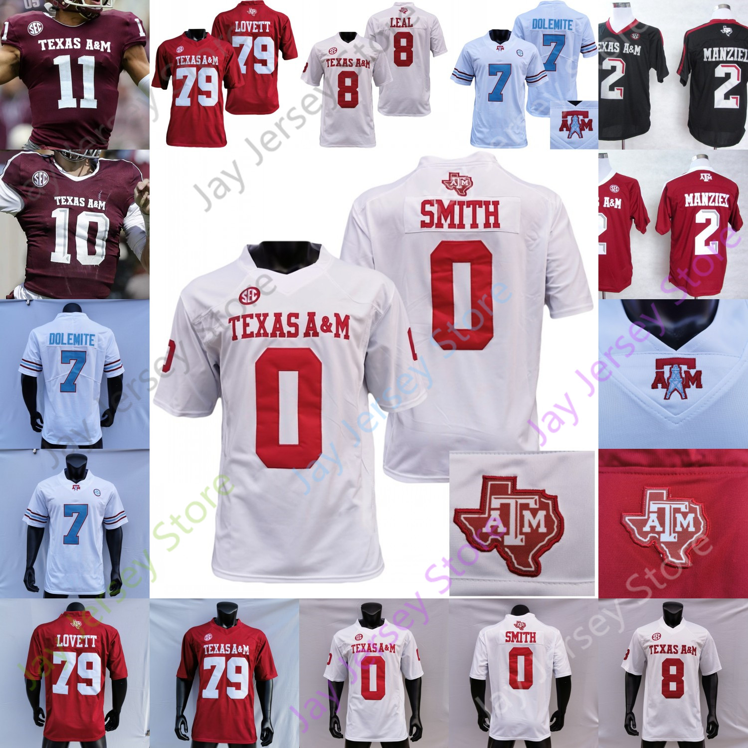 Texas A&M Aggie Football Jersey NCAA College Johnny Manziel Spiller Ainias Smith Caleb Chapman Chase Lane Haynes King Devon Achane Shemar Turner O'Neal Jr., White iii 2020
Texas A&M Aggie Football Jersey NCAA College Johnny Manziel Spiller Ainias Smith Caleb Chapman Chase Lane Haynes King Devon Achane Shemar Turner O'Neal Jr., White iii 2020