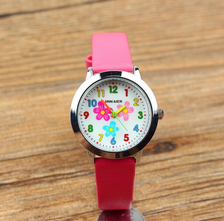 Fashion Girl boy Flower Alloy Watches New Quartz Leather Watch Student Analog WristWatch Blossom Colorful pointer Numeral Clock, Leave a message about color
Fashion Girl boy Flower Alloy Watches New Quartz Leather Watch Student Analog WristWatch Blossom Colorful pointer Numeral Clock, Leave a message about color