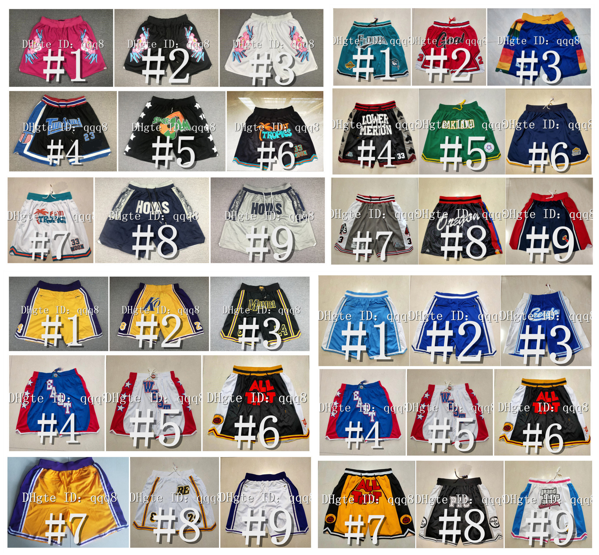 Cheap Men Team Basketball Shorts Just Don Short With Pocket Zipper Hip Pop Sport Wear Pant Baseball PINK PANTHER Miami Tune Squad OFB Flint Tropics Good Quality, Desiccant no short
Cheap Men Team Basketball Shorts Just Don Short With Pocket Zipper Hip Pop Sport Wear Pant Baseball PINK PANTHER Miami Tune Squad OFB Flint Tropics Good Quality, Desiccant no short