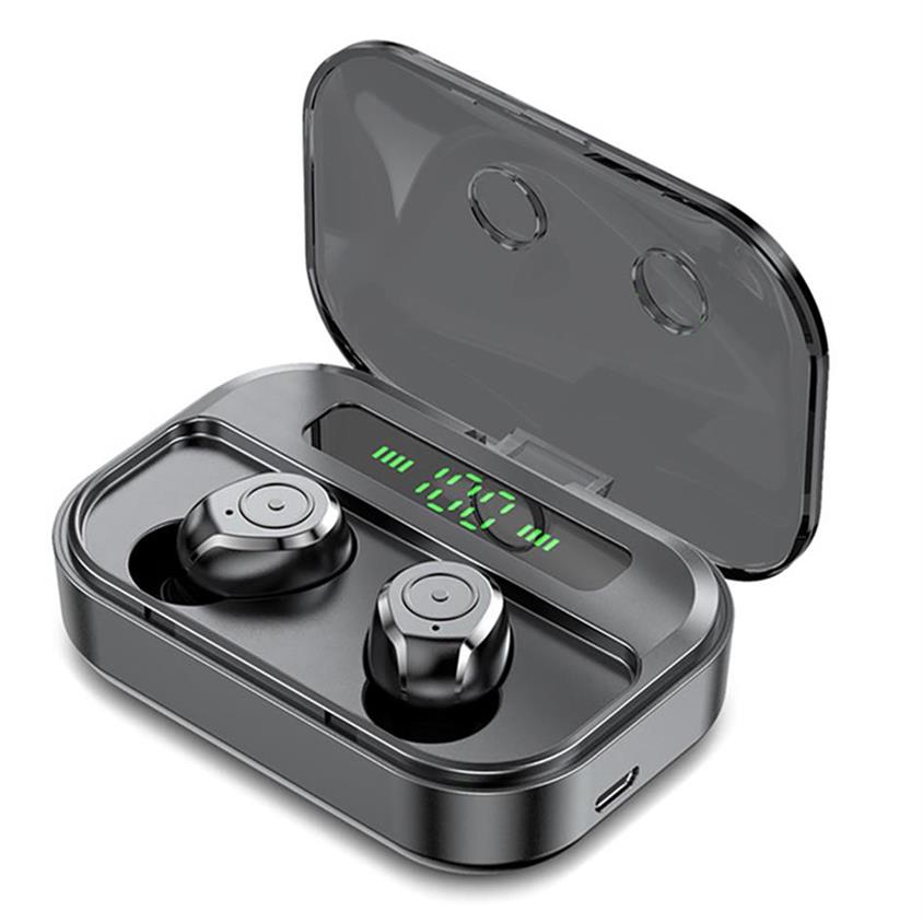 TG01 Bluetooth Earphones Binaural Mobile Phone Rechargeable Magnetic Suction Headset High Battery Lifea05a39, Black
TG01 Bluetooth Earphones Binaural Mobile Phone Rechargeable Magnetic Suction Headset High Battery Lifea05a39, Black