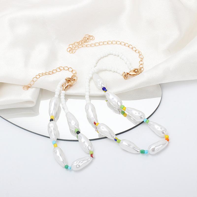 Pendant Necklaces Origin Summer Bohemia Irregular Baroque Pearl Chokers For Women Multicolor Beads Pearls Necklace Jewelry
Pendant Necklaces Origin Summer Bohemia Irregular Baroque Pearl Chokers For Women Multicolor Beads Pearls Necklace Jewelry