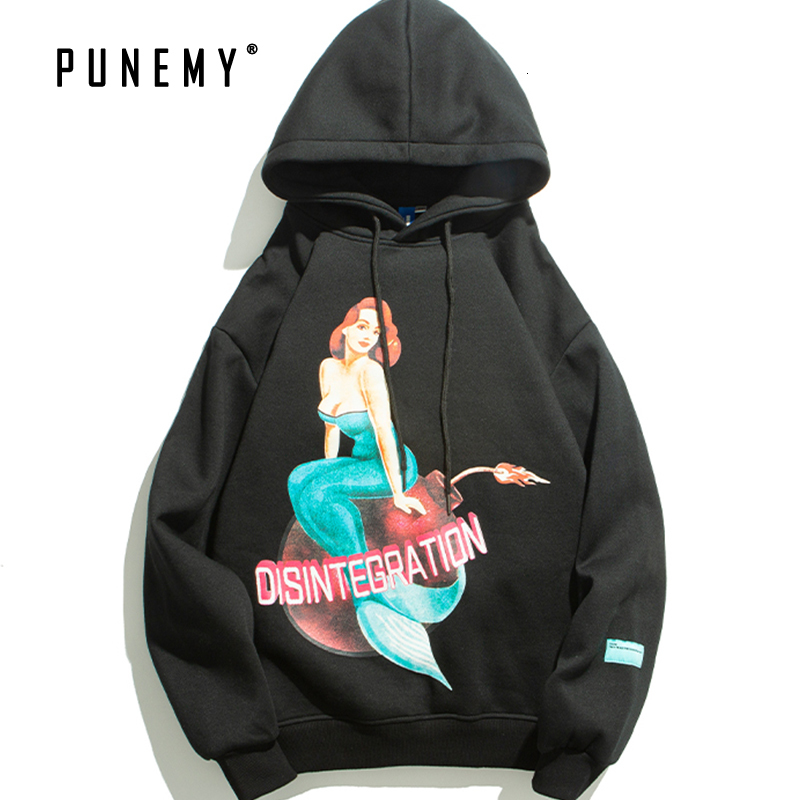 2021 New Men Hoodie Hip Hop Streetwear Cartoon Mermaid Print Oversize 100% Cotton Autumn Harajuku Pullover Sweatshirt Mens Hoodies Uyf9, Khaki
2021 New Men Hoodie Hip Hop Streetwear Cartoon Mermaid Print Oversize 100% Cotton Autumn Harajuku Pullover Sweatshirt Mens Hoodies Uyf9, Khaki