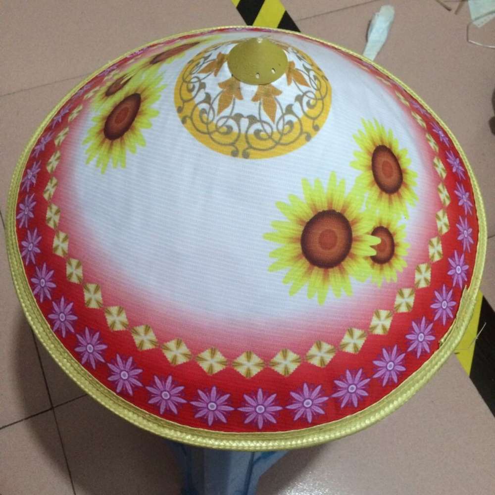 Colorful hat rain proof bamboo straw sunflower design children's dance performance props, Yellow
Colorful hat rain proof bamboo straw sunflower design children's dance performance props, Yellow