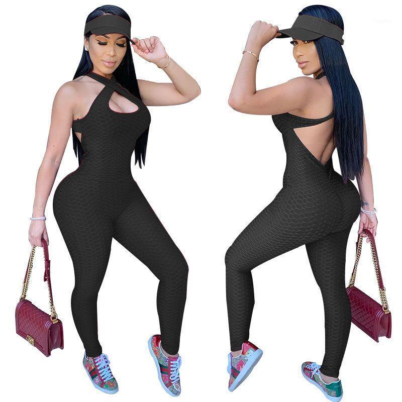 Women's Jumpsuits & Rompers Echoine Sexy Bodycon Sports Jumpsuit Women Skinny Pants Club Outfits Playsuit 2021, Black;white 
Women's Jumpsuits & Rompers Echoine Sexy Bodycon Sports Jumpsuit Women Skinny Pants Club Outfits Playsuit 2021, Black;white