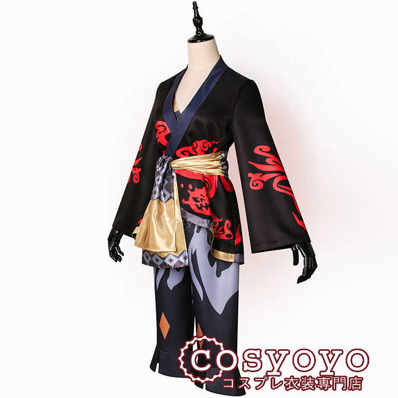 Game Final Fantasy 14 The Lotus Festival Arealm Reborn Kimono Bathrobe Halloween Cosplay Costume Full Set Role Play Clothing Y0913