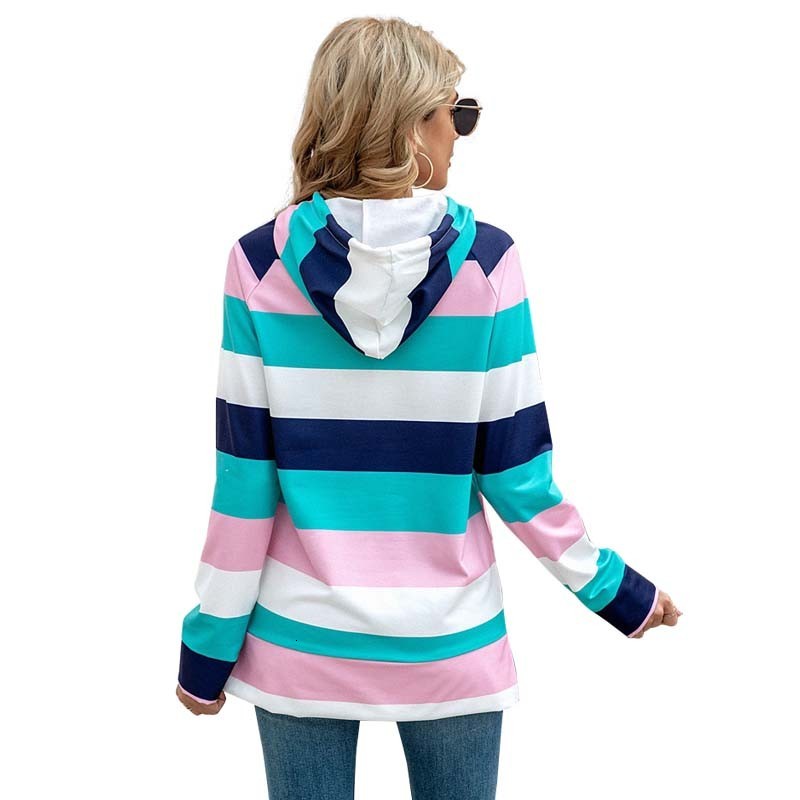 2021 New Women Stripe Hoodie Sweatshirts Autumn Winter Fashion Long Sleeve Plus Size Casual Ladies Pullovers Pocket Hooded Top Kc5v, Green
2021 New Women Stripe Hoodie Sweatshirts Autumn Winter Fashion Long Sleeve Plus Size Casual Ladies Pullovers Pocket Hooded Top Kc5v, Green
