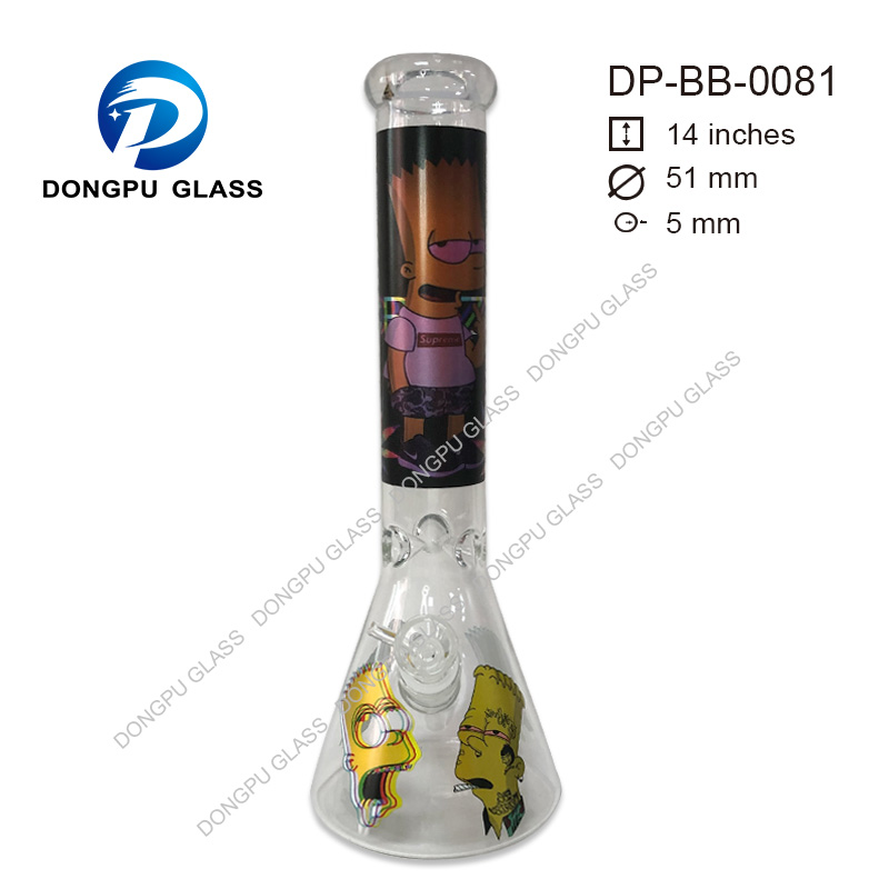 DongPu printing bongs 14'' new somking pipe design Esigo flower turtle water pipe oil rig smoking electric dab rig print with funny simpson
DongPu printing bongs 14'' new somking pipe design Esigo flower turtle water pipe oil rig smoking electric dab rig print with funny simpson