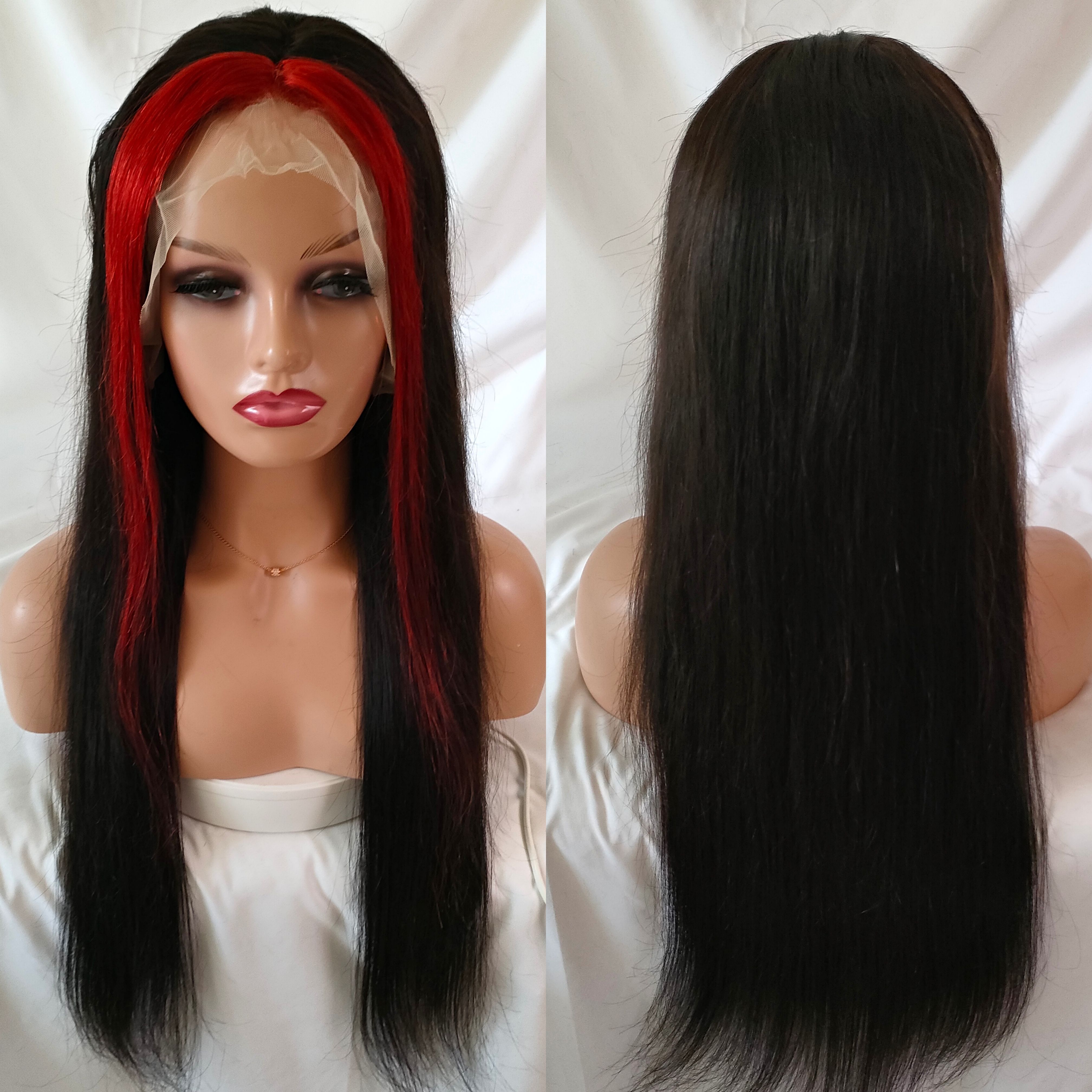Highlights Color Human Hair Lace Front Wigs Pre-plucked 360 Frontal Wig 150 200 250 Density Brazilian Remy For Women Black
Highlights Color Human Hair Lace Front Wigs Pre-plucked 360 Frontal Wig 150 200 250 Density Brazilian Remy For Women Black