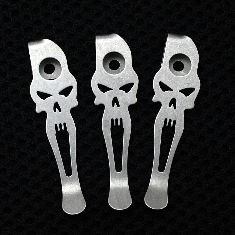 EDC Titanium Deep Carry Pocket Clip For Strider Folding Knife DIY Back Clips Flashlight Umbrella Cord Pendant OT59
EDC Titanium Deep Carry Pocket Clip For Strider Folding Knife DIY Back Clips Flashlight Umbrella Cord Pendant OT59