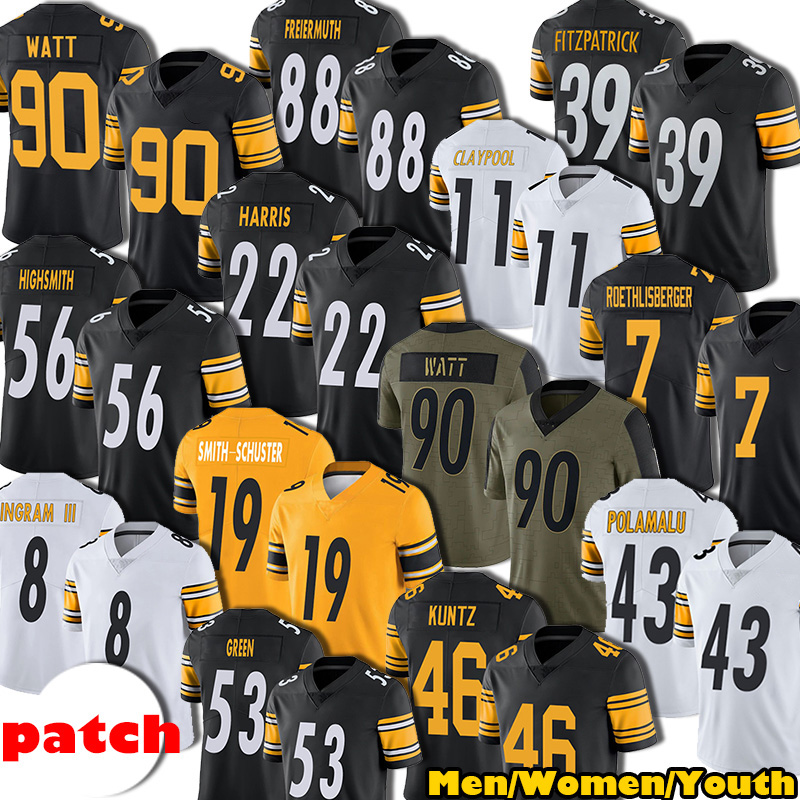 8 Kenny Pickett Jersey TJ Watt Football 22 Najee Harris Pat Freiermuth Minkah Fitzpatrick Mitchell Trubisky Pittsburgh''Steelers''Chris Boswell Jack Polamalu, Custom men jersey (g r)
8 Kenny Pickett Jersey TJ Watt Football 22 Najee Harris Pat Freiermuth Minkah Fitzpatrick Mitchell Trubisky Pittsburgh''Steelers''Chris Boswell Jack Polamalu, Custom men jersey (g r)