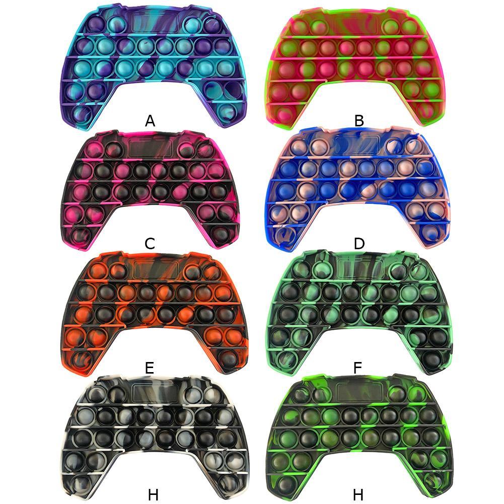Push Pop Fidget Toy Game Controller Handle Gamepad Shape Silicone Popper Squeeze Toy Stress Reliever for Kids and Adults Autism
Push Pop Fidget Toy Game Controller Handle Gamepad Shape Silicone Popper Squeeze Toy Stress Reliever for Kids and Adults Autism