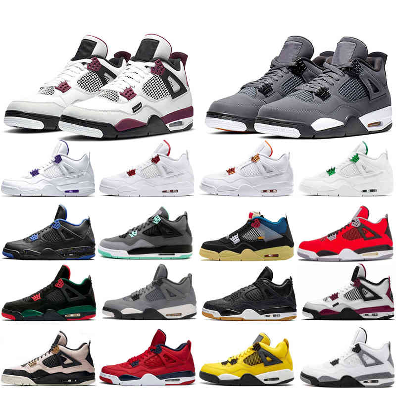 Thunder 4 men basketball shoes 4s Cement Red Pure Money women mens sneaker outdoor sports trainer Light, 36-47 bred new
Thunder 4 men basketball shoes 4s Cement Red Pure Money women mens sneaker outdoor sports trainer Light, 36-47 bred new