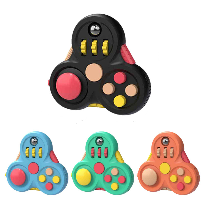 Children's Finger Fidget Toy Keychain with Multiple Type Portable Antistress Controller Finger Training Supplies
Children's Finger Fidget Toy Keychain with Multiple Type Portable Antistress Controller Finger Training Supplies