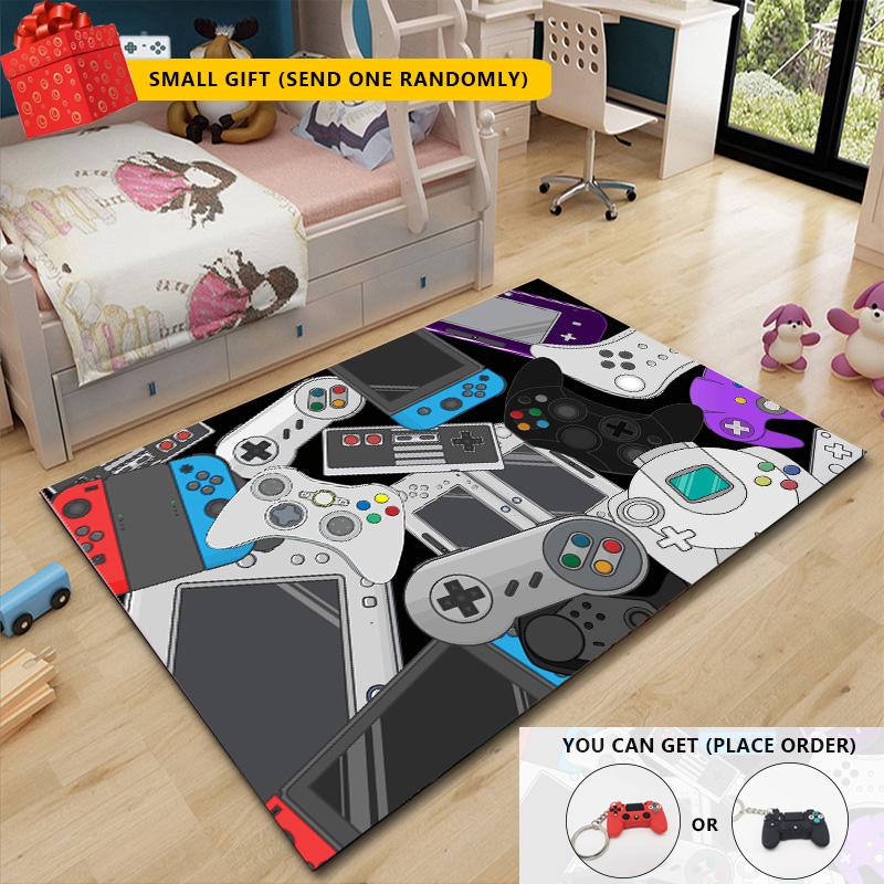 Carpets 2021 Cartoon Tapete Gamer Area Rugs Anti-Slip Washable For Living Room Study Bedroom Kid Playing Floor Mat