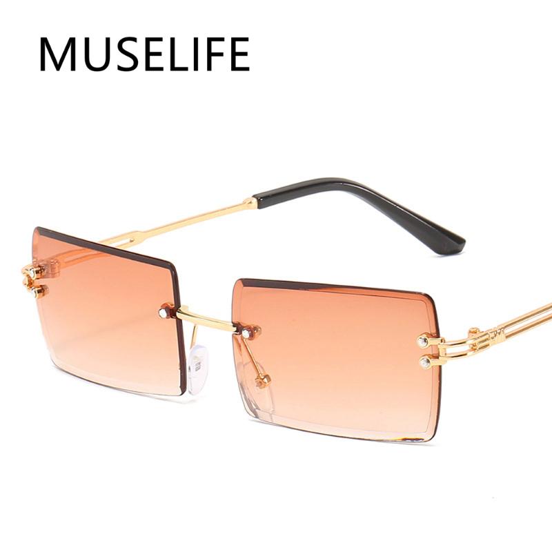 Sunglasses Vintage Fashion 2022 Rimless Frameless Rectangle Shades Gradient UV400 Summer Traveling Sun Glasses For Women, White;black
Sunglasses Vintage Fashion 2022 Rimless Frameless Rectangle Shades Gradient UV400 Summer Traveling Sun Glasses For Women, White;black