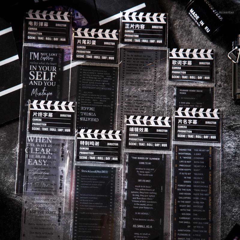 Gift Wrap 6 Pcs/pack English Short Sentence Stickers Movie Curtain Call Series Stationery Scrapbook Creative DIY Decoration Label
Gift Wrap 6 Pcs/pack English Short Sentence Stickers Movie Curtain Call Series Stationery Scrapbook Creative DIY Decoration Label
