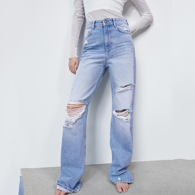Vintage Ripped Hole Tassel Blue Denim Jeans Summer Women Casual Pocket RA 5862080 5862/080 Women's, Light blue
Vintage Ripped Hole Tassel Blue Denim Jeans Summer Women Casual Pocket RA 5862080 5862/080 Women's, Light blue