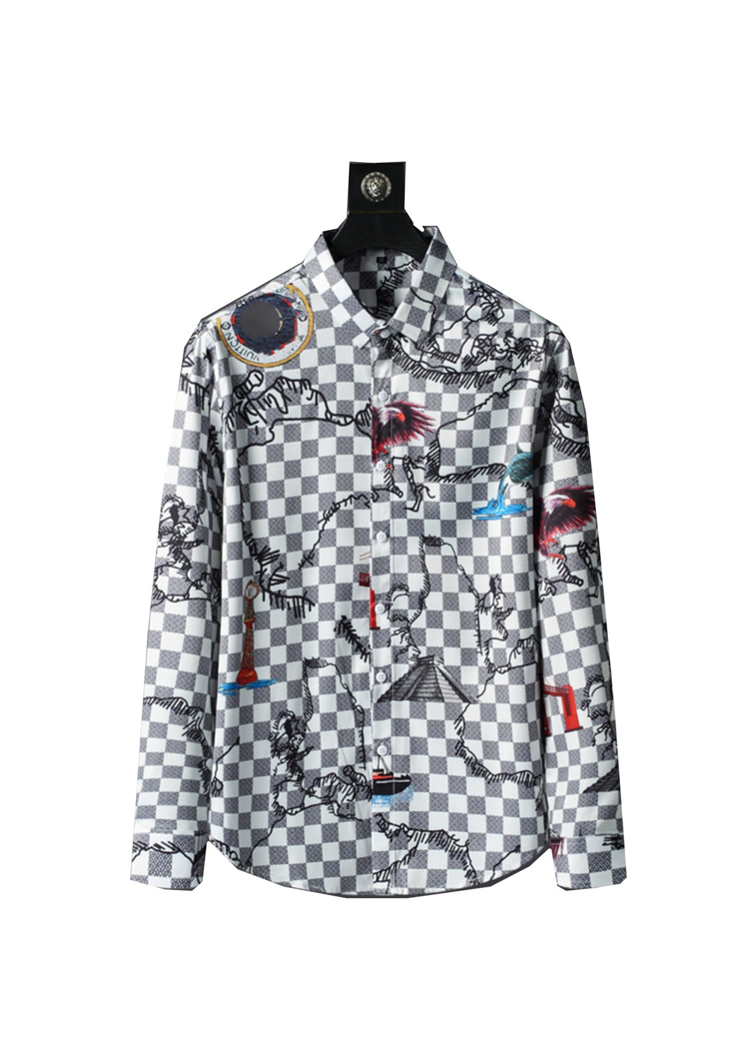 2022 Designers Mens Dress Shirts Business Fashion Casual Long Sleeve Shirt Brands Men Spring Slim Fit chemises de marque pour hommes Clothing M-3XL #25, Customize
2022 Designers Mens Dress Shirts Business Fashion Casual Long Sleeve Shirt Brands Men Spring Slim Fit chemises de marque pour hommes Clothing M-3XL #25, Customize