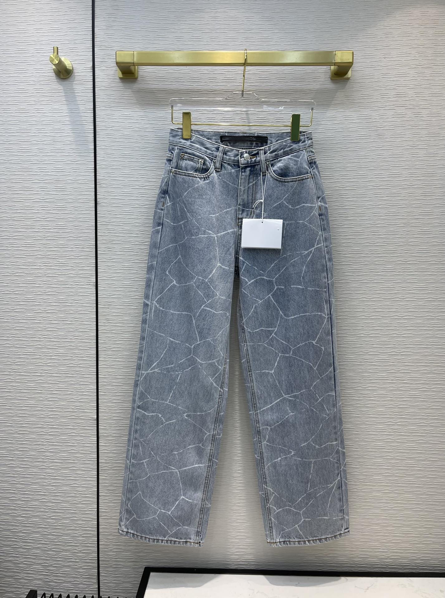 Milan Runway Jeans 2021 Autumn Fashion Designer Wide Leg Brand Same Style Luxury Women's Clothing 0729-10, Blue
Milan Runway Jeans 2021 Autumn Fashion Designer Wide Leg Brand Same Style Luxury Women's Clothing 0729-10, Blue