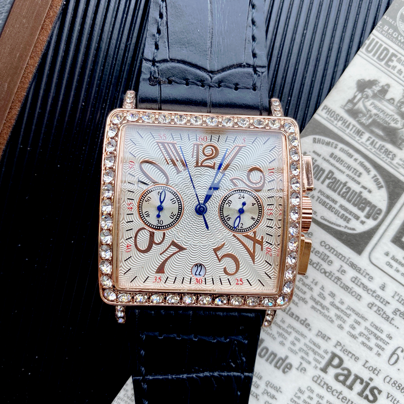 7-Men's watch square leather strap fashion quartz movement automatic date business casual montre de luxe watch designer watches
7-Men's watch square leather strap fashion quartz movement automatic date business casual montre de luxe watch designer watches