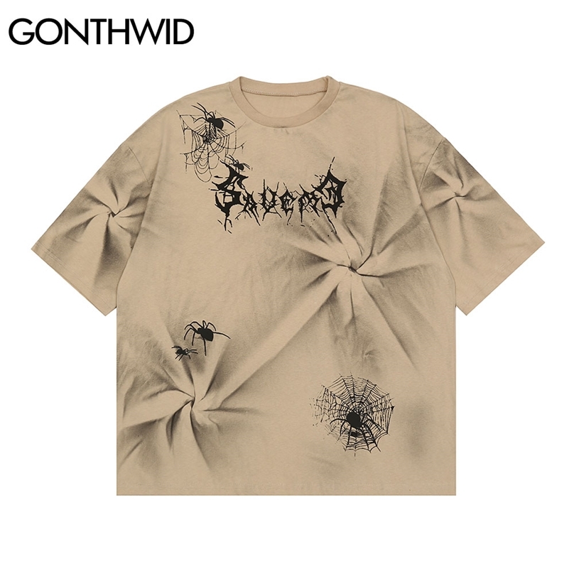 Tees Shirts Harajuku Graffiti Tie Dye Print T-Shirts Streetwear Hip Hop Summer Casual Cotton Fashion Men Tshirts Tops 210602, White
Tees Shirts Harajuku Graffiti Tie Dye Print T-Shirts Streetwear Hip Hop Summer Casual Cotton Fashion Men Tshirts Tops 210602, White
