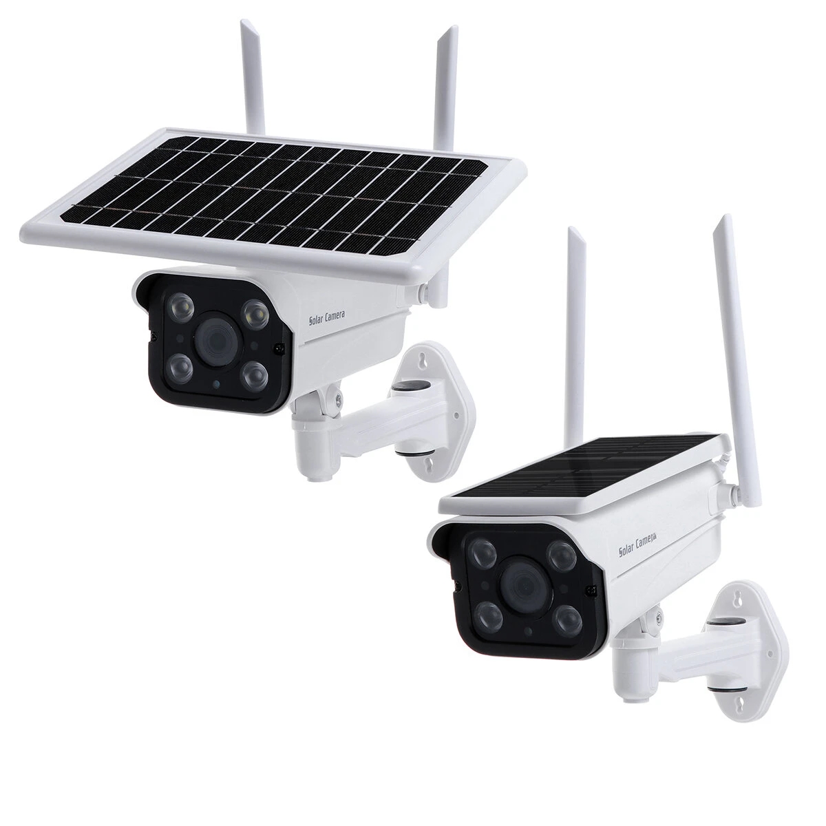 HD 4G Security Network WiFi Intelligent Camera Outdoor Household Solar Wireless Monitor Camera - WIFI PLUS Edition