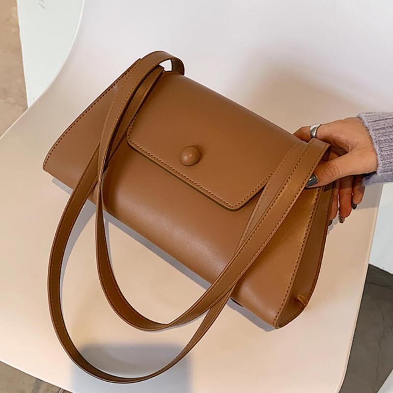 Elegant Female Tote Armpit bag 2021 Fashion New Quality PU Leather Women's Designer Handbag Vintage Solid color shoulder bag, Black
Elegant Female Tote Armpit bag 2021 Fashion New Quality PU Leather Women's Designer Handbag Vintage Solid color shoulder bag, Black