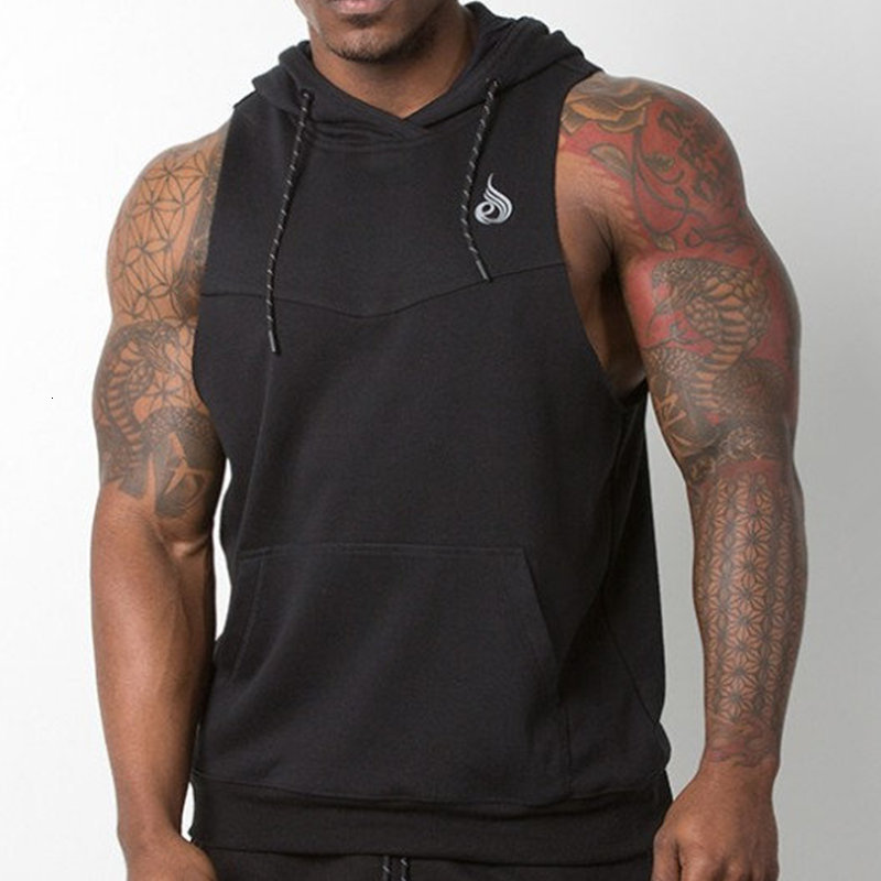 2021 New Men Sporting Sleeveless Hoodies Gyms Workout Fitness Bodybuilding Sweatshirt Male Fashion Casual Hooded Vest Cotton Sportswear Eud7, C2
2021 New Men Sporting Sleeveless Hoodies Gyms Workout Fitness Bodybuilding Sweatshirt Male Fashion Casual Hooded Vest Cotton Sportswear Eud7, C2