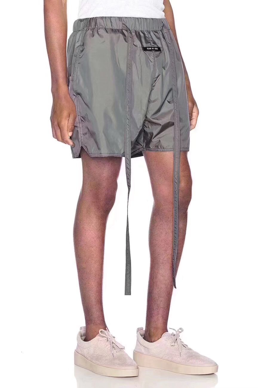 2021 New 19ss Latest Fog Style Vintage Black Belted Hiphop Sweat Shorts Streetwear Fashion Cotton S-xl Uown, Gray
2021 New 19ss Latest Fog Style Vintage Black Belted Hiphop Sweat Shorts Streetwear Fashion Cotton S-xl Uown, Gray