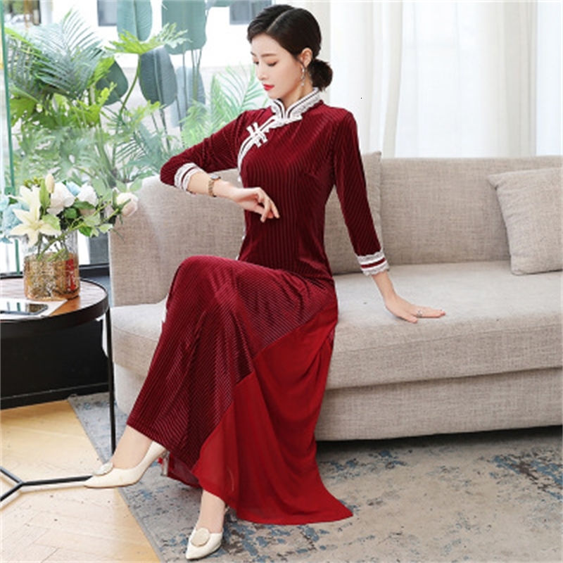 the New Cheongsam Female Temperament Pure Dance Drama Never Goes Away Electric Fishing Light Ladies Dressed 1qkp, Black;gray
the New Cheongsam Female Temperament Pure Dance Drama Never Goes Away Electric Fishing Light Ladies Dressed 1qkp, Black;gray