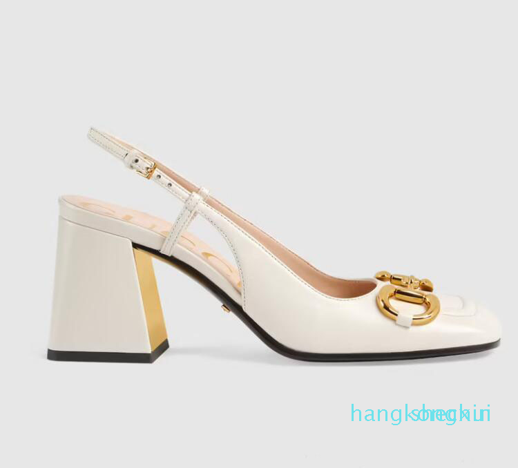 Lady's Sandals pumps shoes Luxury design high heels womens mid-heel slingback with Horsebit black white red leathers straps round toe
Lady's Sandals pumps shoes Luxury design high heels womens mid-heel slingback with Horsebit black white red leathers straps round toe