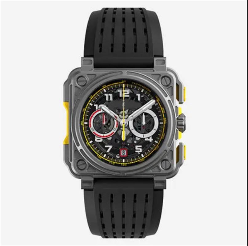Wristwatches Brand 2021 Quartz Watch Men BR Bell Stainless Steel Ross Watches Wristwatch Luxury Military, Slivery;brown
Wristwatches Brand 2021 Quartz Watch Men BR Bell Stainless Steel Ross Watches Wristwatch Luxury Military, Slivery;brown
