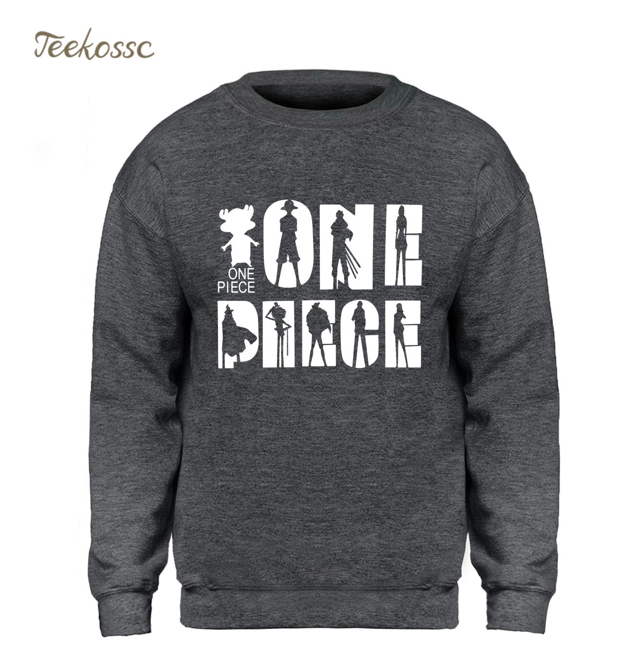 One Piece Hoodie Men Straw Hat Luffy Sweatshirts Winter Autumn Fleece Warm Harajuku Sweatshirt Japan Anime Streetwear Mens 201020