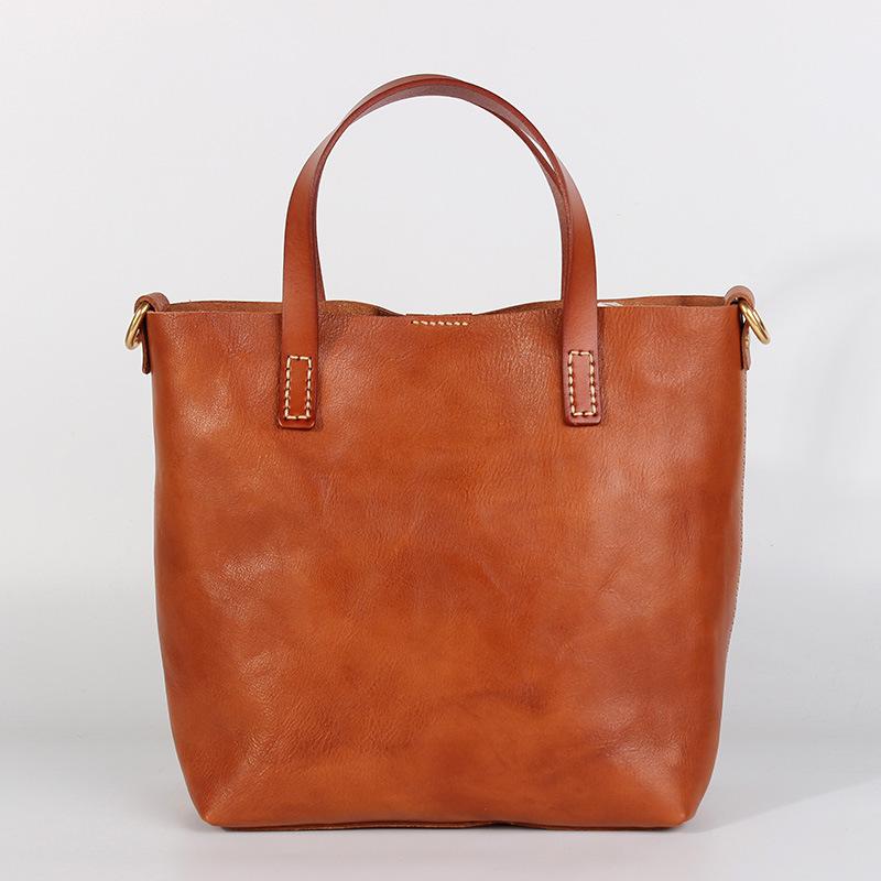 Evening Bags First Layer Veg-taned Leather Designer Women Handbag Vintage High Quality Shoulder Bag
Evening Bags First Layer Veg-taned Leather Designer Women Handbag Vintage High Quality Shoulder Bag