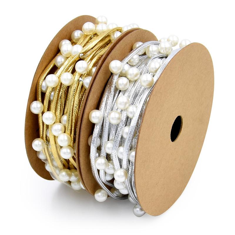 Party Decoration Christmas Imitate Pearl Satin Ribbon Creative Tree DIY Happy Year Ribbons For Crafts High Quality
Party Decoration Christmas Imitate Pearl Satin Ribbon Creative Tree DIY Happy Year Ribbons For Crafts High Quality